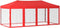vidaXL - Partytent - inklapbaar - met - zijwanden - 3x6 - m - rood
