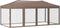 vidaXL - Partytent - inklapbaar - met - zijwanden - 3x6 - m - taupe