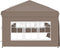 vidaXL - Partytent - inklapbaar - met - zijwanden - 3x6 - m - taupe