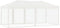 vidaXL - Partytent - inklapbaar - met - zijwanden - 3x6 - m - wit