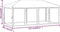 vidaXL - Partytent - inklapbaar - met - zijwanden - 3x6 - m - wit