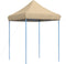 vidaXL - Partytent - inklapbaar - pop-up - 200x200x306 - cm - beige