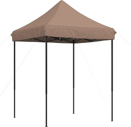 vidaXL - Partytent - inklapbaar - pop-up - 200x200x306 - cm - bruin