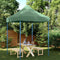 vidaXL - Partytent - inklapbaar - pop-up - 200x200x306 - cm - groen