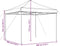 vidaXL - Partytent - inklapbaar - pop-up - 292x292x315 - cm - terracotta