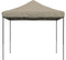 vidaXL - Partytent - inklapbaar - pop-up - 292x292x315 - cm - taupe
