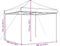 vidaXL - Partytent - inklapbaar - pop-up - 292x292x315 - cm - taupe