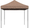 vidaXL - Partytent - inklapbaar - pop-up - 410x279x315 - cm - bruin