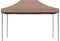 vidaXL - Partytent - inklapbaar - pop-up - 410x279x315 - cm - bruin