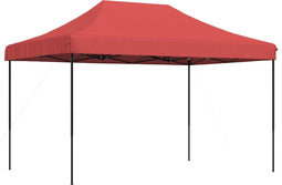 vidaXL - Partytent - inklapbaar - pop-up - 410x279x315 - cm - bordeauxrood