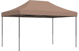 vidaXL - Partytent - inklapbaar - pop-up - 440x292x315 - cm - bruin