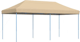 vidaXL - Partytent - inklapbaar - pop-up - 580x292x315 - cm - beige