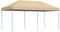 vidaXL - Partytent - inklapbaar - pop-up - 580x292x315 - cm - beige