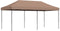 vidaXL - Partytent - inklapbaar - pop-up - 580x292x315 - cm - bruin