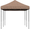 vidaXL - Partytent - inklapbaar - pop-up - 580x292x315 - cm - bruin