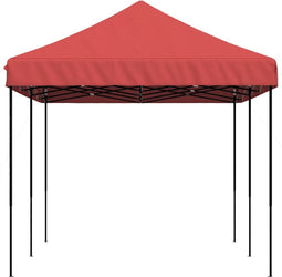 vidaXL - Partytent - inklapbaar - pop-up - 580x292x315 - cm - bordeauxrood