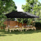 vidaXL - Partytent - inklapbaar - pop-up - 580x292x315 - cm - zwart