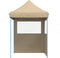 vidaXL - Partytent - inklapbaar - pop-up - met - 2 - zijwanden - beige