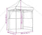 vidaXL - Partytent - inklapbaar - pop-up - met - 2 - zijwanden - beige