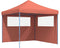 vidaXL - Partytent - inklapbaar - pop-up - met - 2 - zijwanden - terracottakleurig