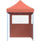 vidaXL - Partytent - inklapbaar - pop-up - met - 2 - zijwanden - terracottakleurig