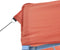 vidaXL - Partytent - inklapbaar - pop-up - met - 2 - zijwanden - terracottakleurig