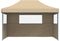 vidaXL - Partytent - inklapbaar - pop-up - met - 3 - zijwanden - beige