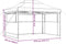vidaXL - Partytent - inklapbaar - pop-up - met - 3 - zijwanden - bruin