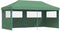 vidaXL - Partytent - inklapbaar - pop-up - met - 3 - zijwanden - groen