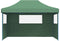 vidaXL - Partytent - inklapbaar - pop-up - met - 3 - zijwanden - groen