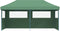 vidaXL - Partytent - inklapbaar - pop-up - met - 3 - zijwanden - groen
