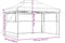 vidaXL - Partytent - inklapbaar - pop-up - met - 3 - zijwanden - groen