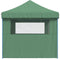 vidaXL - Partytent - inklapbaar - pop-up - met - 3 - zijwanden - groen