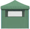 vidaXL - Partytent - inklapbaar - pop-up - met - 3 - zijwanden - groen