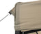 vidaXL - Partytent - inklapbaar - pop-up - met - 3 - zijwanden - taupe
