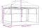 vidaXL - Partytent - inklapbaar - pop-up - met - 3 - zijwanden - taupe