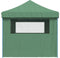 vidaXL - Partytent - inklapbaar - pop-up - met - 4 - zijwanden - groen