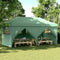 vidaXL - Partytent - inklapbaar - pop-up - met - 4 - zijwanden - groen