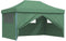 vidaXL - Partytent - inklapbaar - pop-up - met - 4 - zijwanden - groen