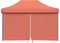 vidaXL - Partytent - inklapbaar - pop-up - met - 4 - zijwanden - terracottakleurig