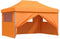 vidaXL - Partytent - inklapbaar - pop-up - met - 4 - zijwanden - oranje