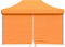 vidaXL - Partytent - inklapbaar - pop-up - met - 4 - zijwanden - oranje