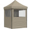 vidaXL - Partytent - inklapbaar - pop-up - met - 4 - zijwanden - taupe