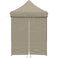 vidaXL - Partytent - inklapbaar - pop-up - met - 4 - zijwanden - taupe