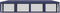 vidaXL - Partytent - met - 10 - mesh - zijwanden - 3x12 - m - HDPE - blauw