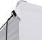 vidaXL - Partytent - met - 3 - zijwanden - inklapbaar - 3x4,5 - m - wit