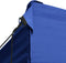 vidaXL - Partytent - met - 3 - zijwanden - inklapbaar - 3x4 - m - staal - blauw