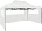 vidaXL - Partytent - met - 3 - zijwanden - inklapbaar - 3x4 - m - staal - crème
