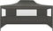 vidaXL - Partytent - met - 3 - zijwanden - inklapbaar - 3x4 - m - staal - antraciet