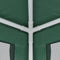 vidaXL - Partytent - met - 4 - mesh - zijwanden - 2,5x2,5 - m - HDPE - groen